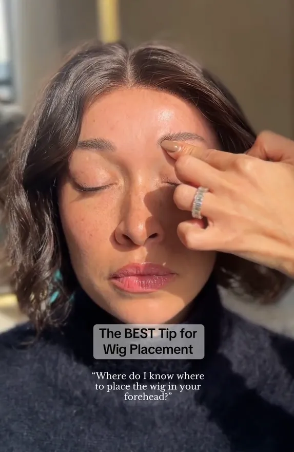This Simple "Equal Parts" Rule Is the Secret to a Perfectly Placed Wig Every Single Time