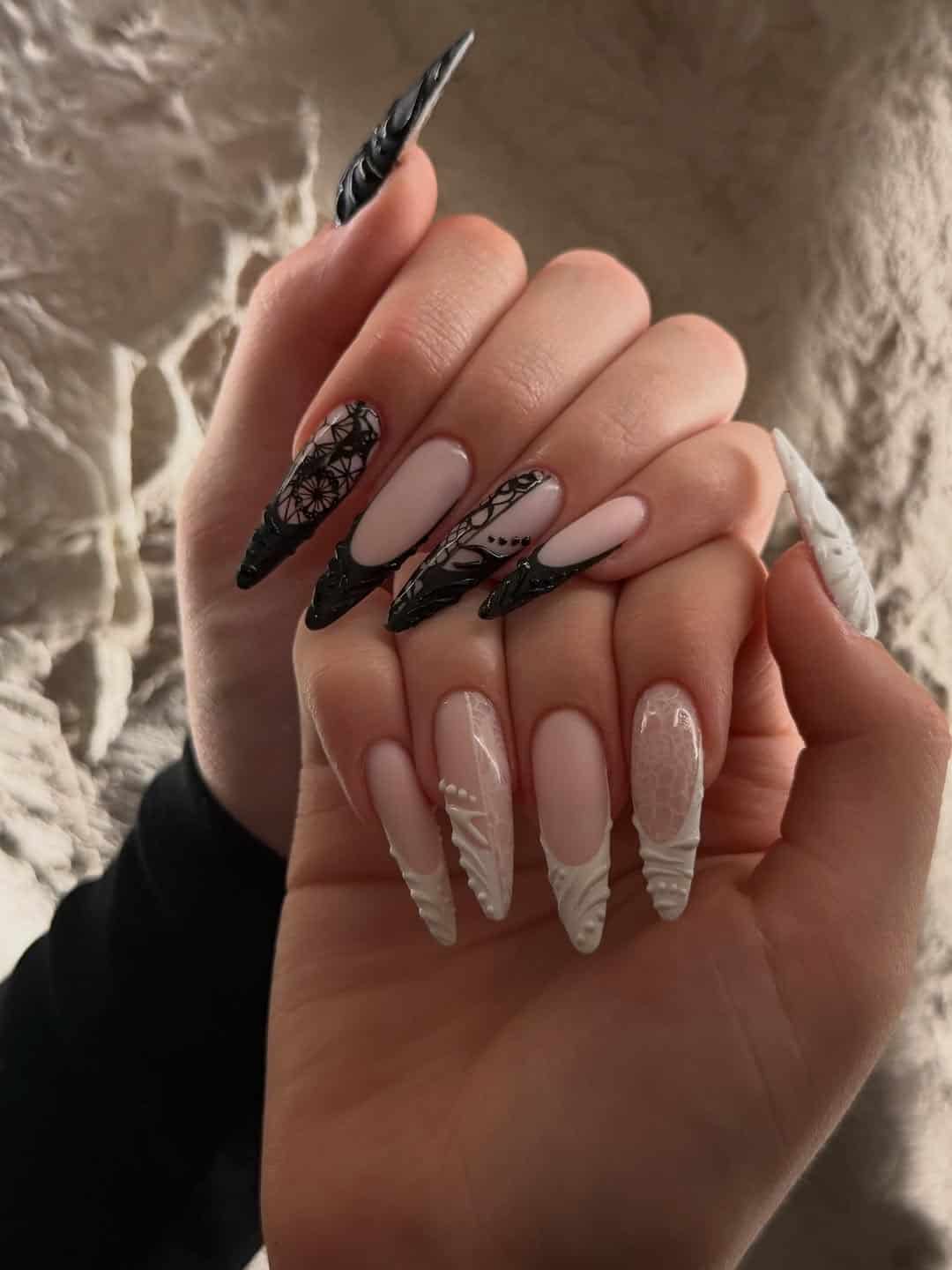 The “Lace” Manicure Trend That Is Getting Us Through This Year