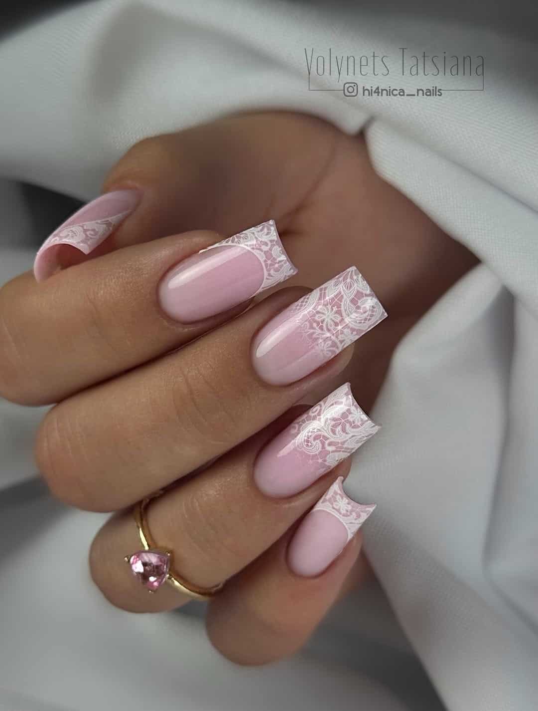 The “Lace” Manicure Trend That Is Getting Us Through This Year