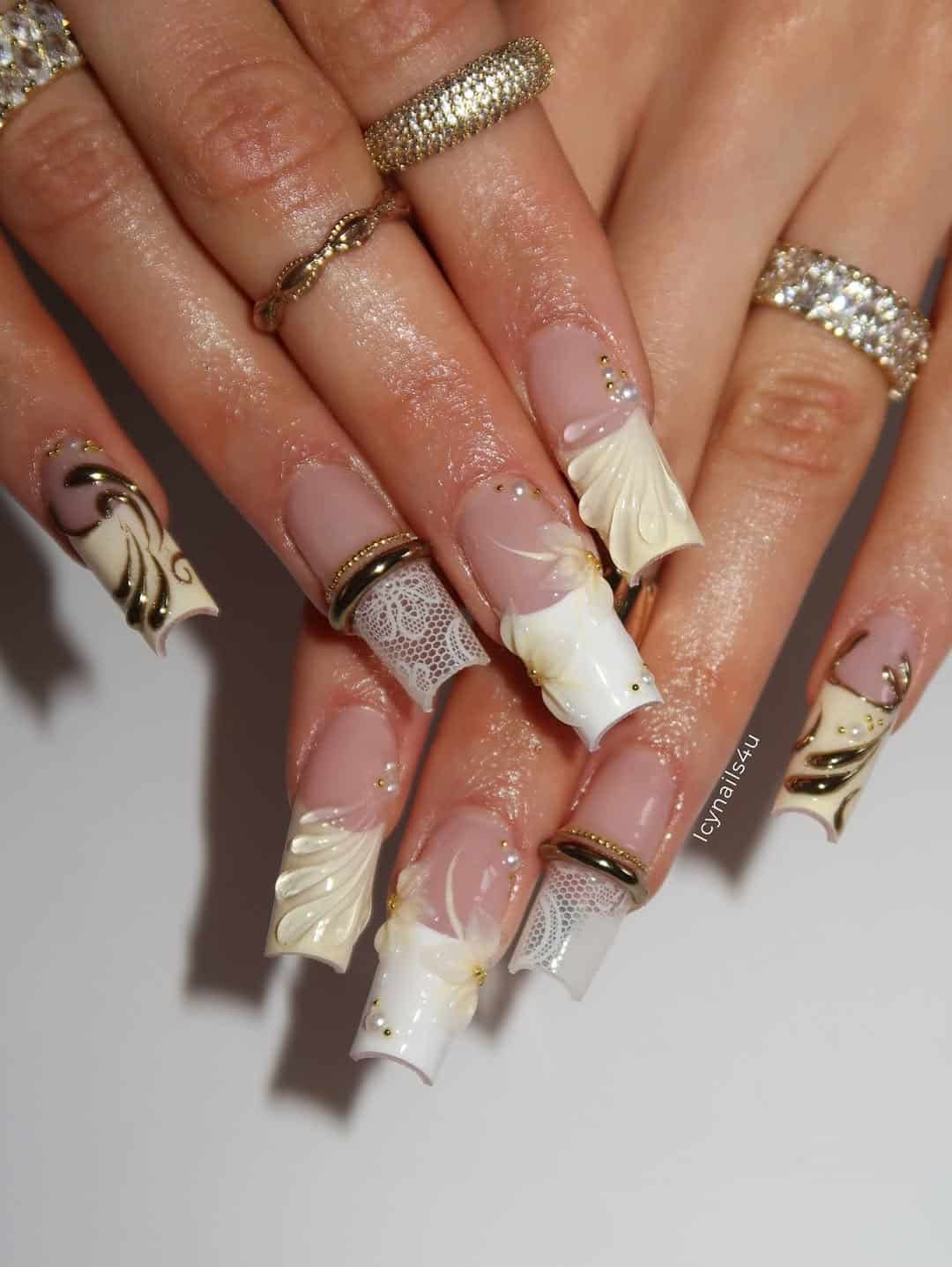 The “Lace” Manicure Trend That Is Getting Us Through This Year