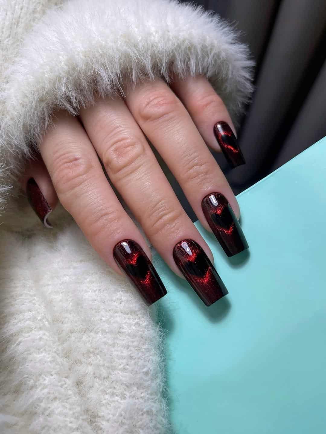 When Red Nails Go Maximalist, Subtle Is Out the Window- So, Copy These Designs!