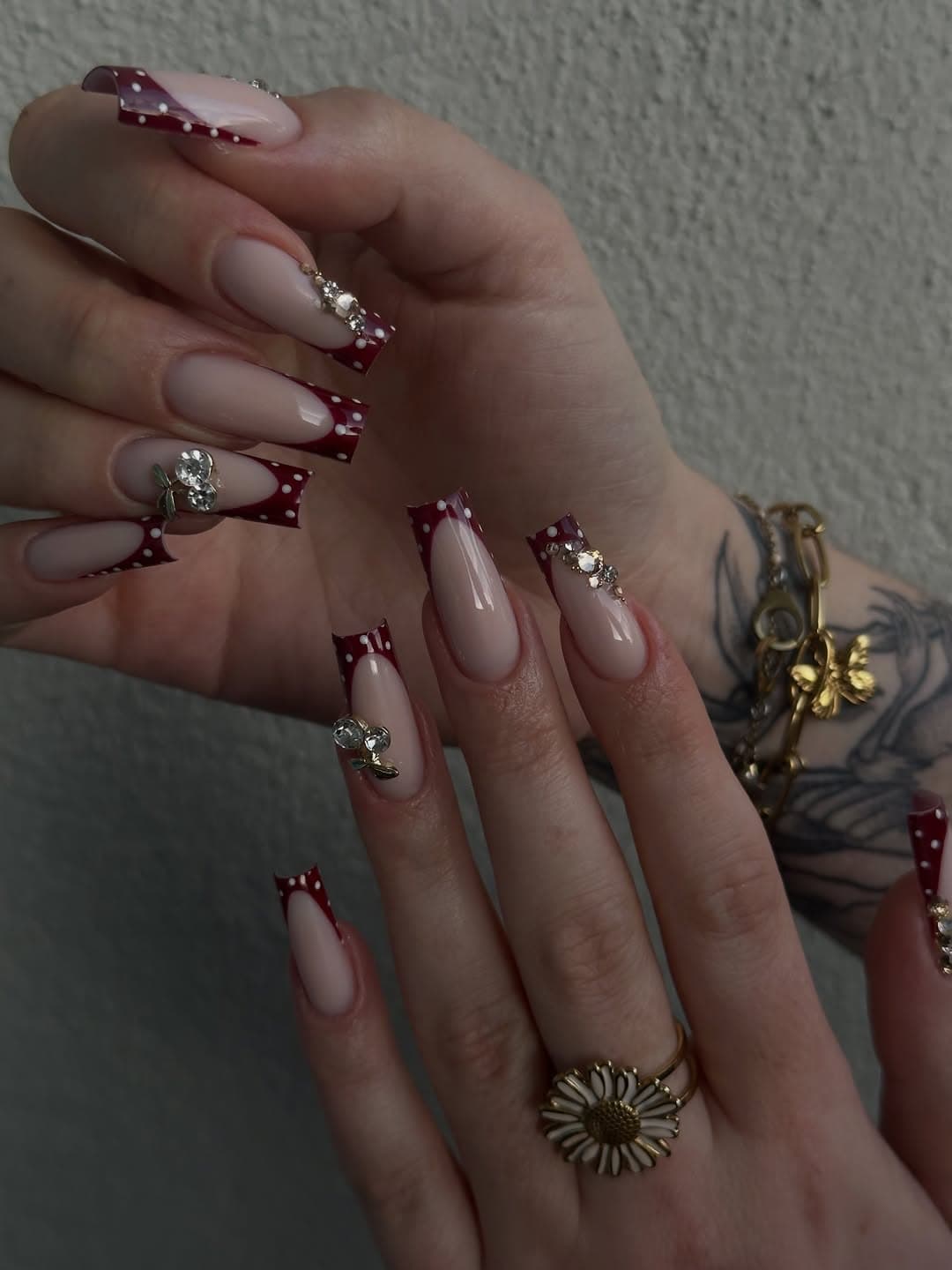 When Red Nails Go Maximalist, Subtle Is Out the Window- So, Copy These Designs!