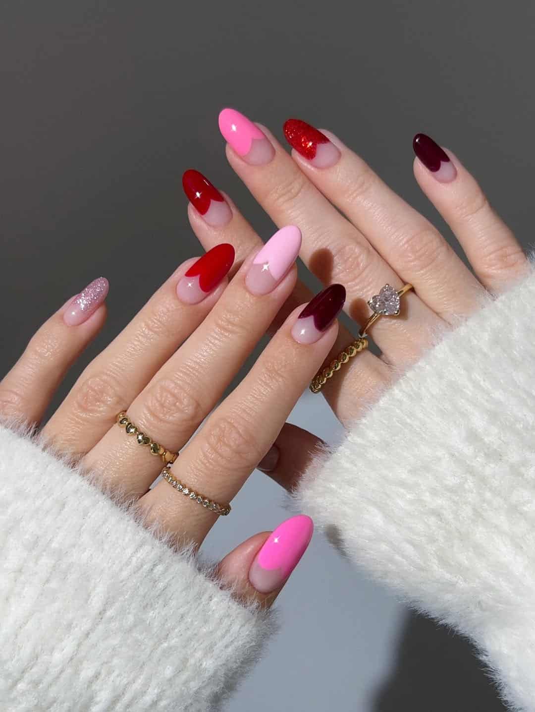 When Red Nails Go Maximalist, Subtle Is Out the Window- So, Copy These Designs!