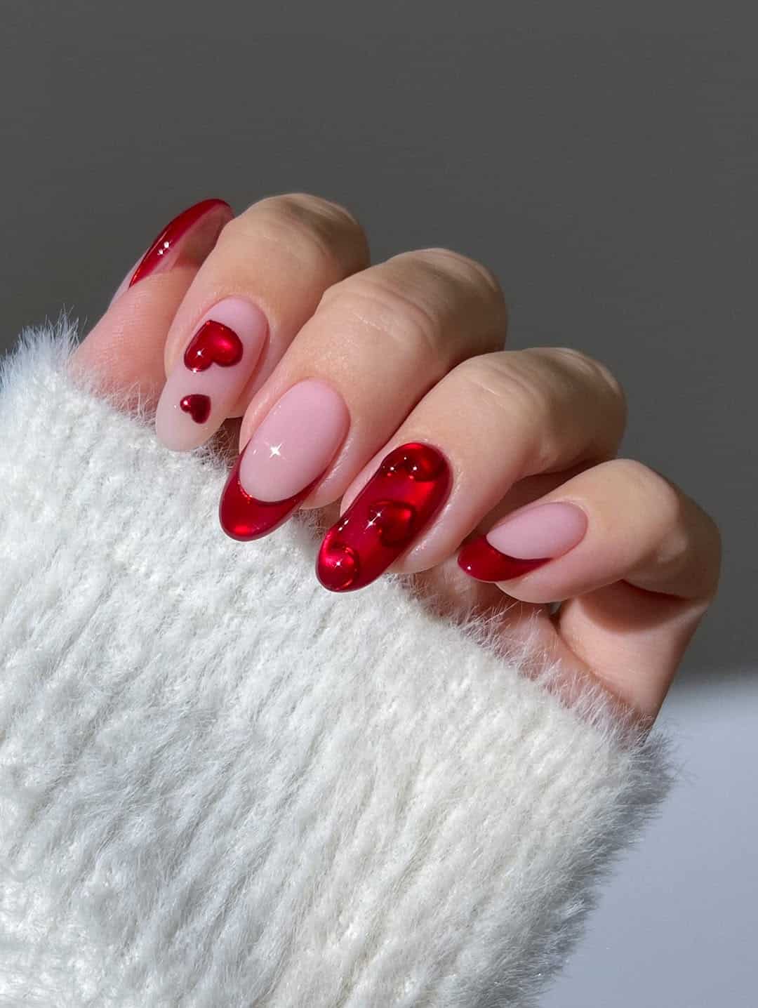 When Red Nails Go Maximalist, Subtle Is Out the Window- So, Copy These Designs!