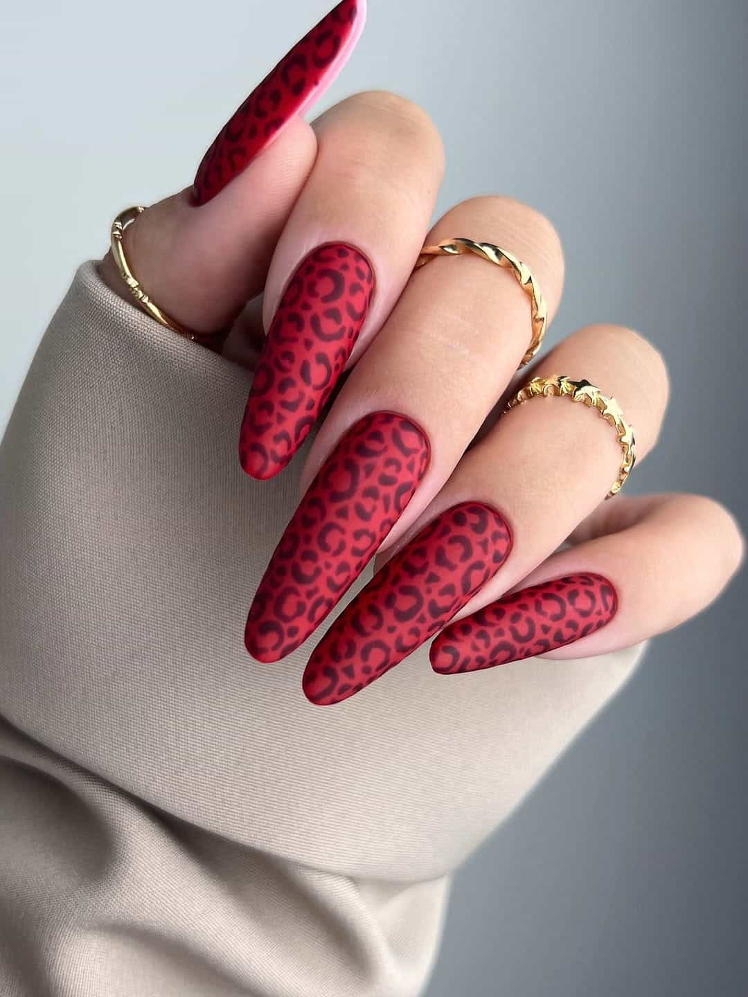 When Red Nails Go Maximalist, Subtle Is Out the Window- So, Copy These Designs!