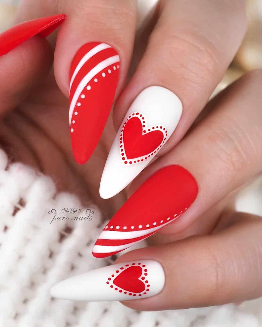 When Red Nails Go Maximalist, Subtle Is Out the Window- So, Copy These Designs!
