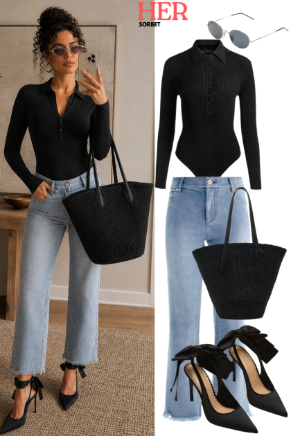 Simple Black, Serious Style