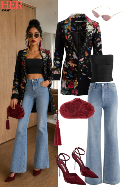 Floral Blazer, Maximum Drama