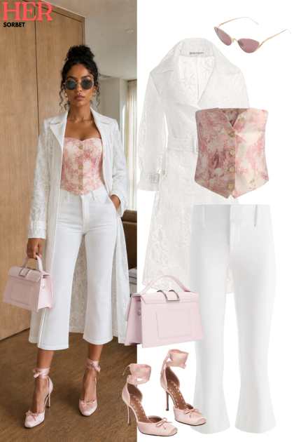 White & Pink, Perfectly Soft