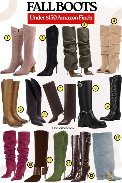 Hottest Fall Boots on Amazon