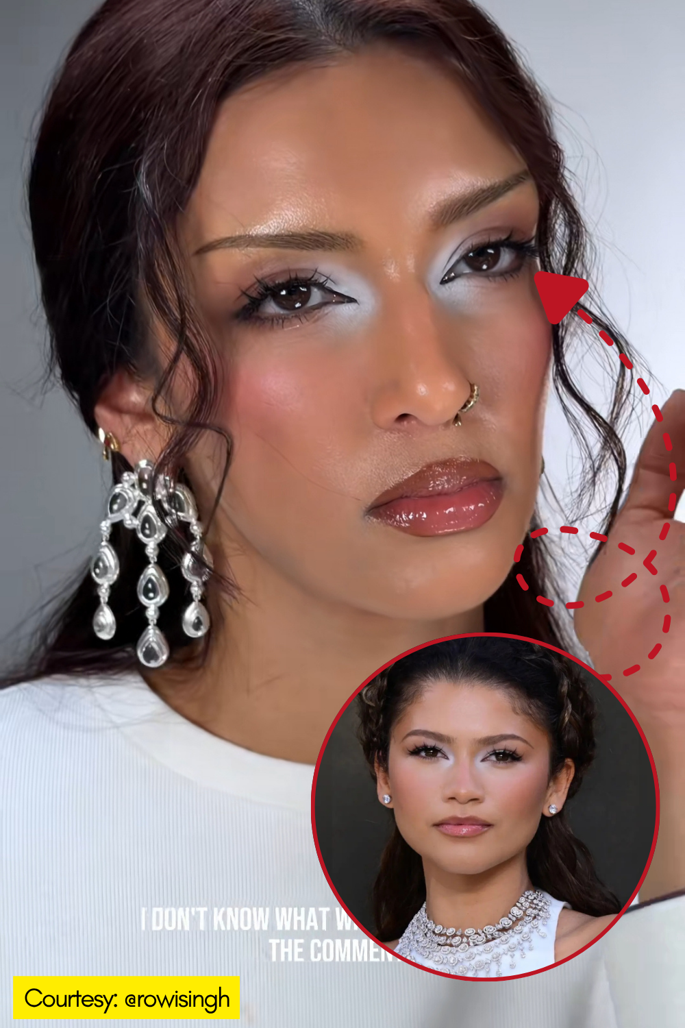 White Eyeshadow 101: How to Create Zendaya’s Beautiful, Stark White Eye Look