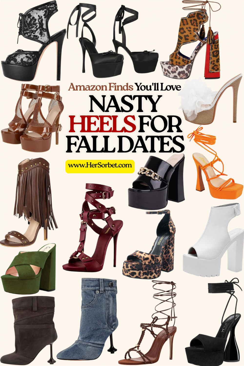 If You Have a Fall Date Planned, These Nasty Amazon Heels Will Complete Your Outfit