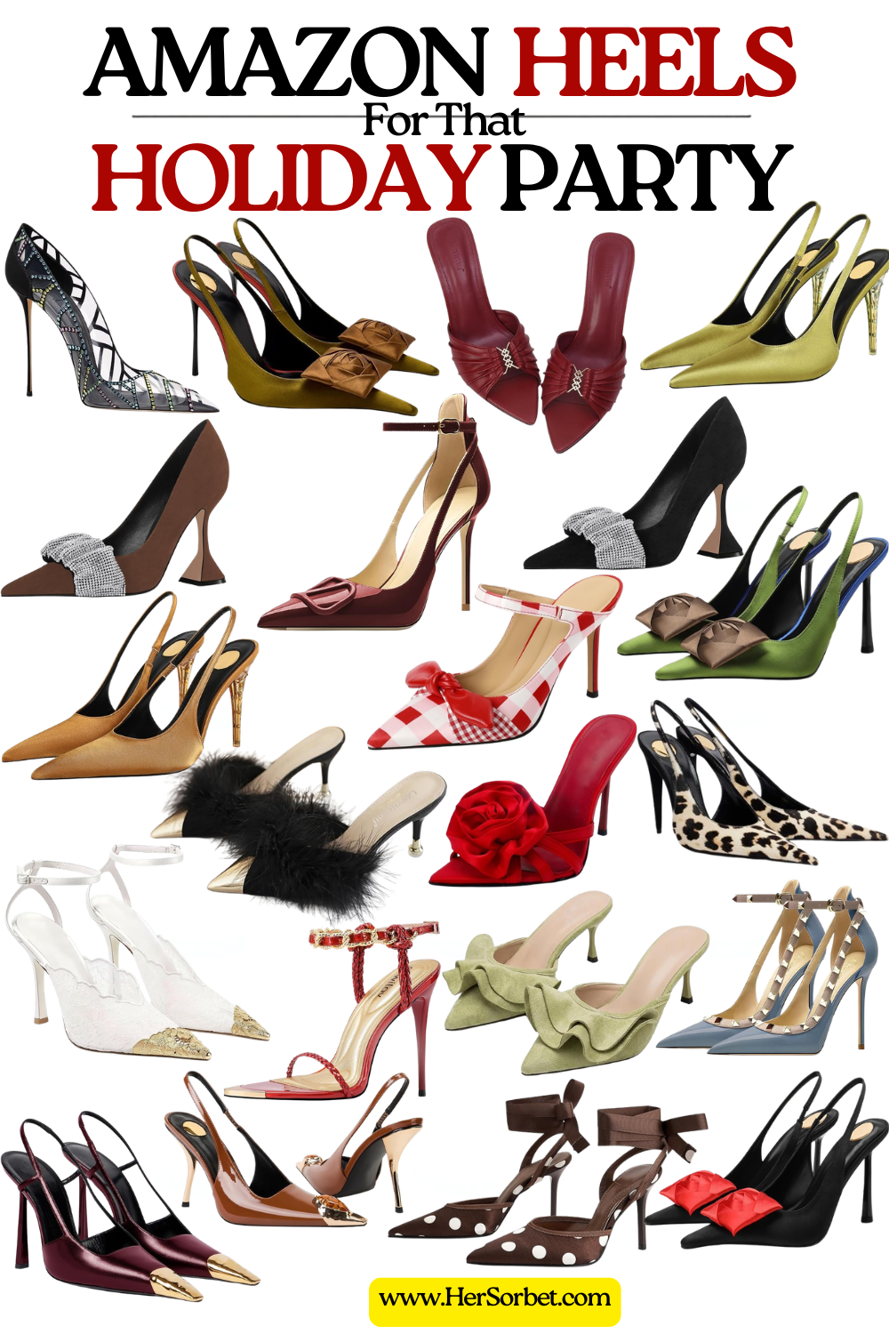 Pointed-Toe Heels Are the Holiday Party Dress Code & These Amazon Heels Deserve Their Own Invitation
